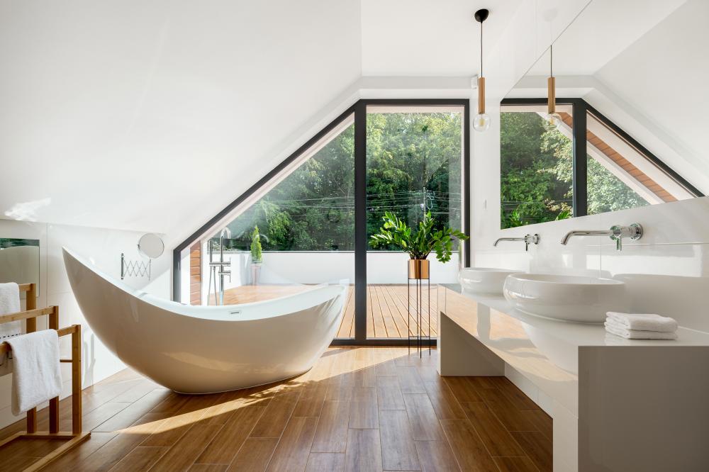 salle de bain très moderne